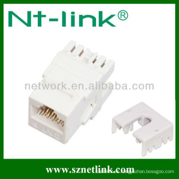 Rj45 placa frontal cat6 keystone jack